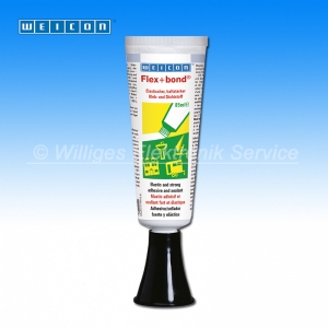 Weicon Flex+bond, Elastischer, Kleb- und Dichtstoff, Schwarz